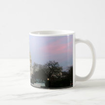 US Capitol at winter dusk Mugs