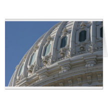 US Capitol Building dome Card