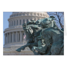 US Capitol Building Greeting Card