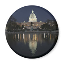 US Capitol Building Night magnets by janejiang US Capitol Building Night magnets