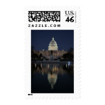 US Capitol Building Night Stamp