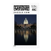 US Capitol Building Night Stamps