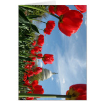 US Capitol Building Spring photo Greeting Cards