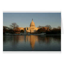 US Capitol Building Sunset Cards