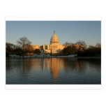 US Capitol Building Sunset Postcard