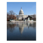 US Capitol building winter  picture Post Cards