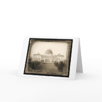 US Capitol DC Daguerreotype 1846 cards by lc_prints US Capitol DC Daguerreotype 1846 cards
