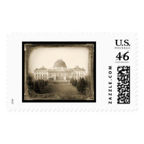 US Capitol DC Daguerreotype 1846 Postage