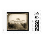 US Capitol DC Daguerreotype 1846 Postage