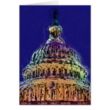 US Capitol dome Card