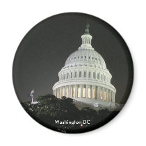 US Capitol Magnet by dlgray US Capitol Magnet