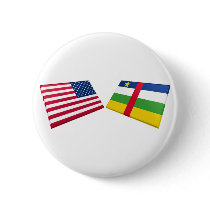 US & Central African Republic Flags buttons by Vexillophile US & Central African Republic Flags buttons