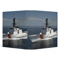 US Coast Guard Cutter Waesche 3 3 Ring Binder
