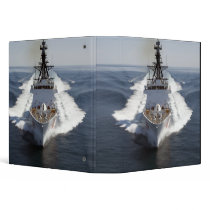 US Coast Guard Cutter Waesche Vinyl Binder