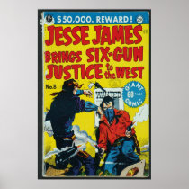 US comic - Jesse James Posters