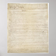 US. constitution Page 1 Posters