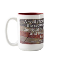 US Constitution Second Amendment Coffee Mug