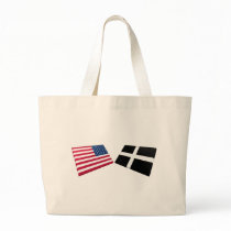 US & Cornwall Flags bags by Vexillophile US & Cornwall Flags bags