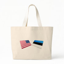 US & Estonia Flags bags by Vexillophile US & Estonia Flags bags