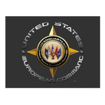 US European Command Post Cards