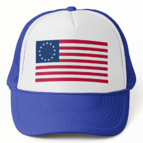US flag 13 stars Betsy Ross Hats