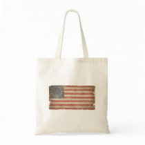 US Flag 1776 Canvas Bag