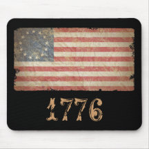 US Flag 1776 Mouse Pad