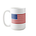 US Flag and Lower48 Map Mug