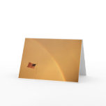 US Flag and Rainbow (card)