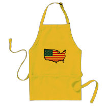 US Flag aprons