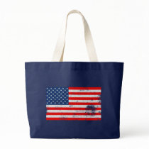 US Flag Tote Bag