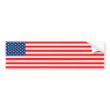 US Flag bumper stickers by reflexart US Flag bumper stickers