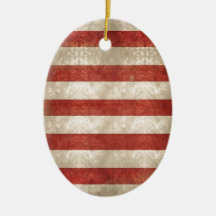 US flag Christmas Ornaments