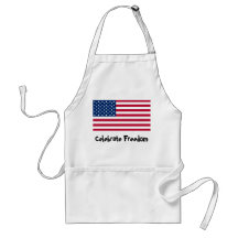 US Flag Day: Freedom in Red, White, and Blue Apron