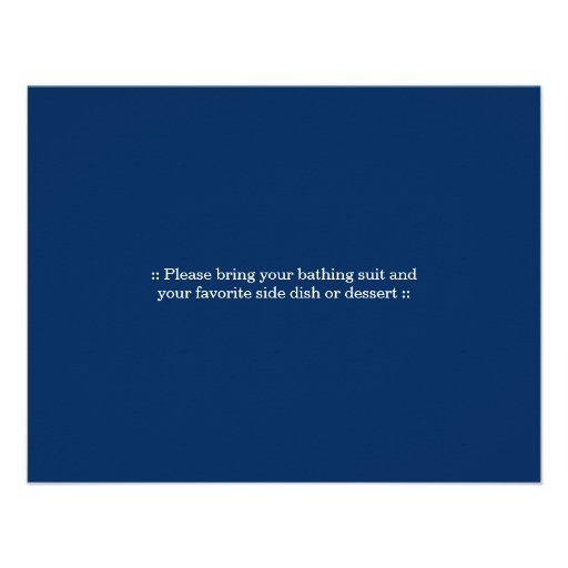 US Flag Fourth of July Party Invitation