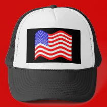 US flag hats