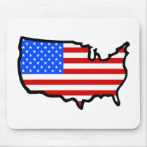 US Flag mousepads