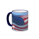 US flag mug