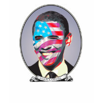 US Flag Obama Pop Art Style t-shirts