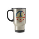 US Flag Peace Symbol mugs by unitedshirts US Flag Peace Symbol mugs