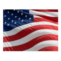 US Flag Postcard