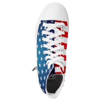 US Flag Printed Shoes