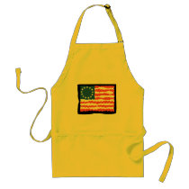 US Flag with 13 Stars aprons