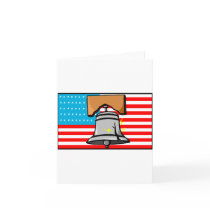 US Flag with Liberty Bell cards