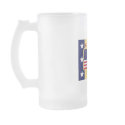 Us Flage with Winnemucca Nevada on IT mug
