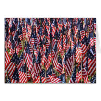 US flags cards