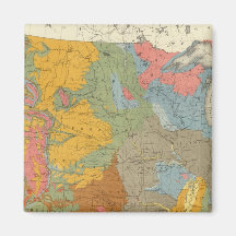 US Geological Map Magnets
