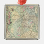 US geological map Ornament