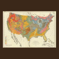 US Geological Map posters