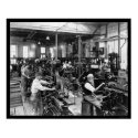 US Government Printing Shop 1910 by lc_vintagephotos US Government Printing Shop 1910
